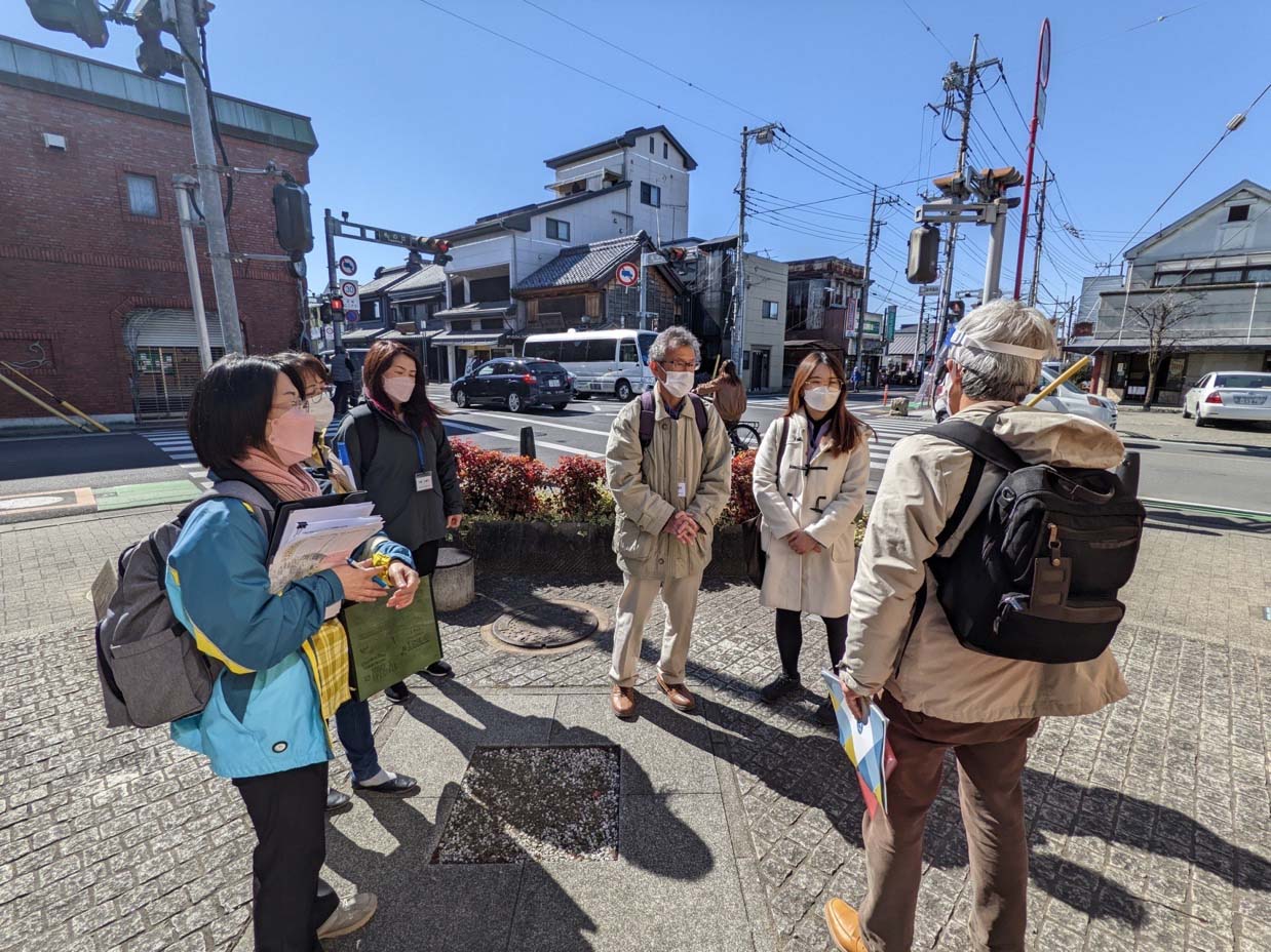 川越市英語ボランティアガイド育成講座（第2期）の実地研修