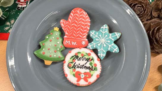 クリスマスワークショップレポート・「英語でクリスマスアイシングクッキーのデコレーション体験☆」